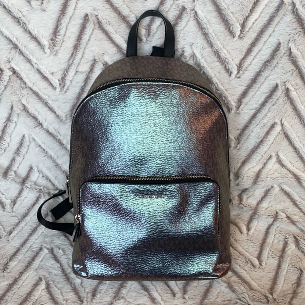 Rare! Michael Kors iridescent hologram backpack!